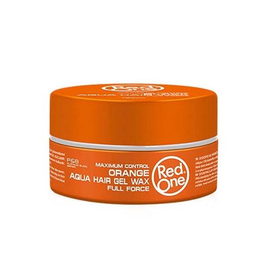 Red One Gel Orange Aqua Hair Gel Wax